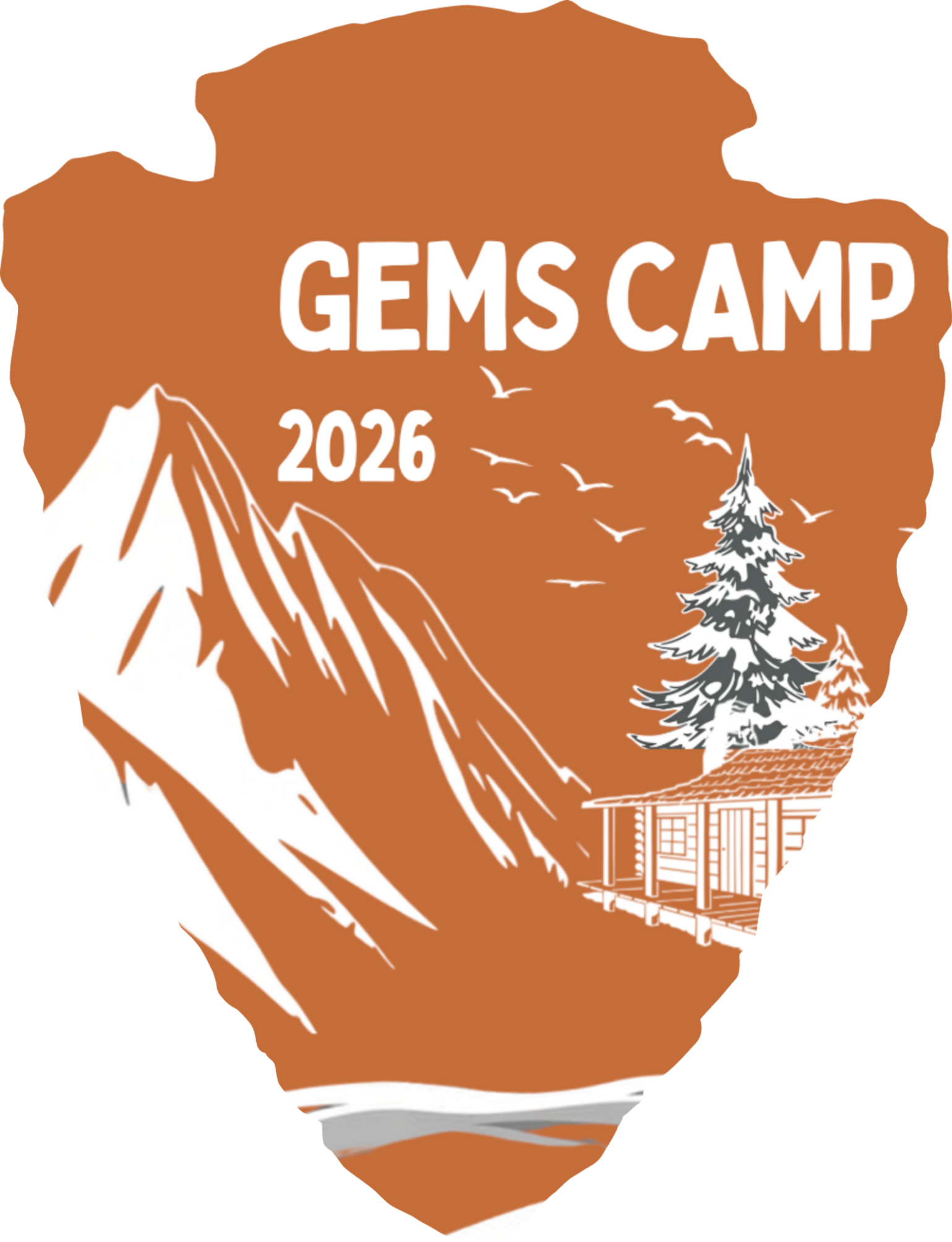 Gems Camp 2026 - Adventure Awaits Logo