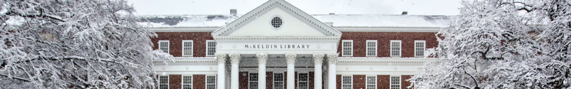 snow at mckeldin