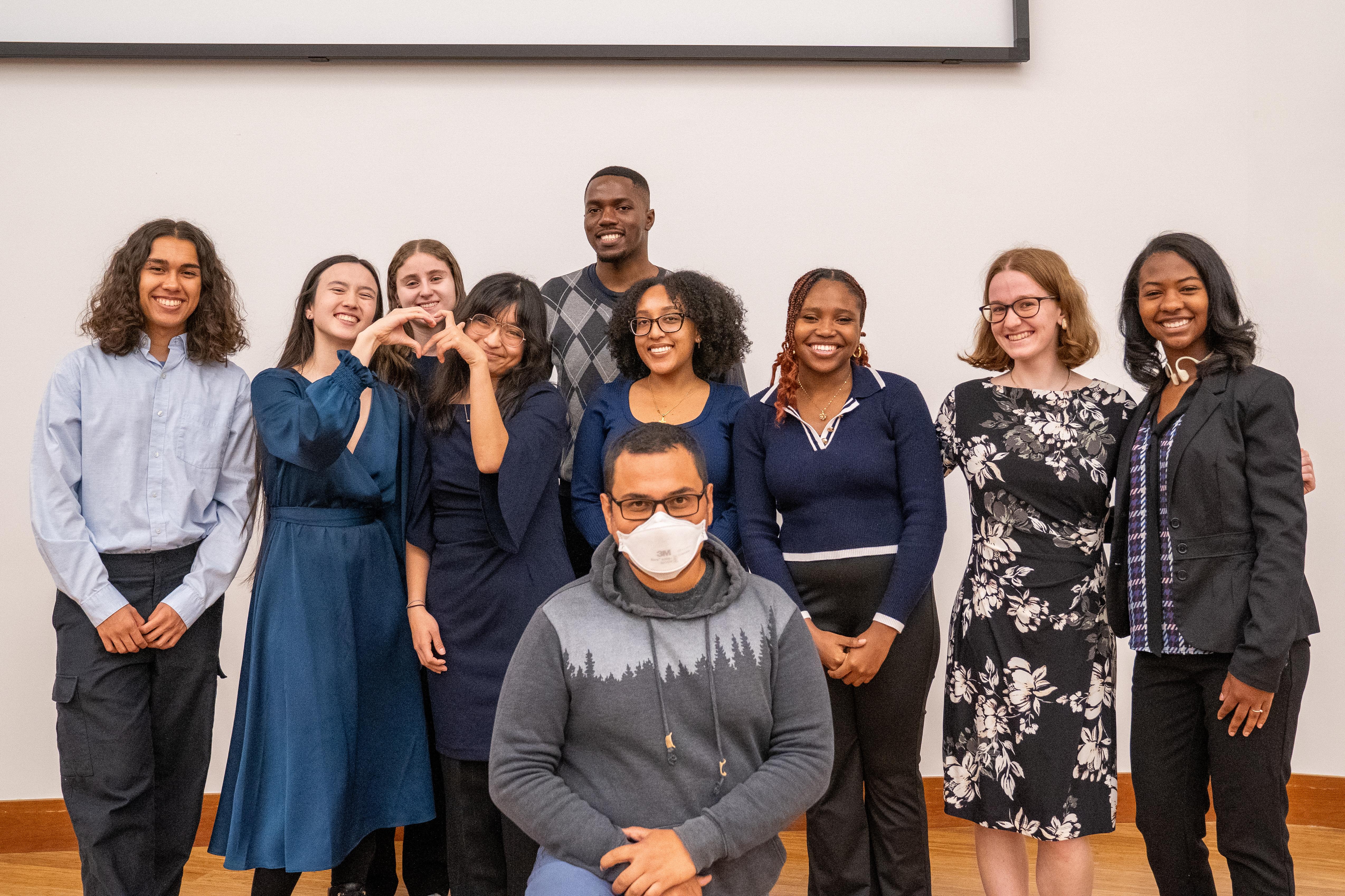 Gemstone students posing for photo