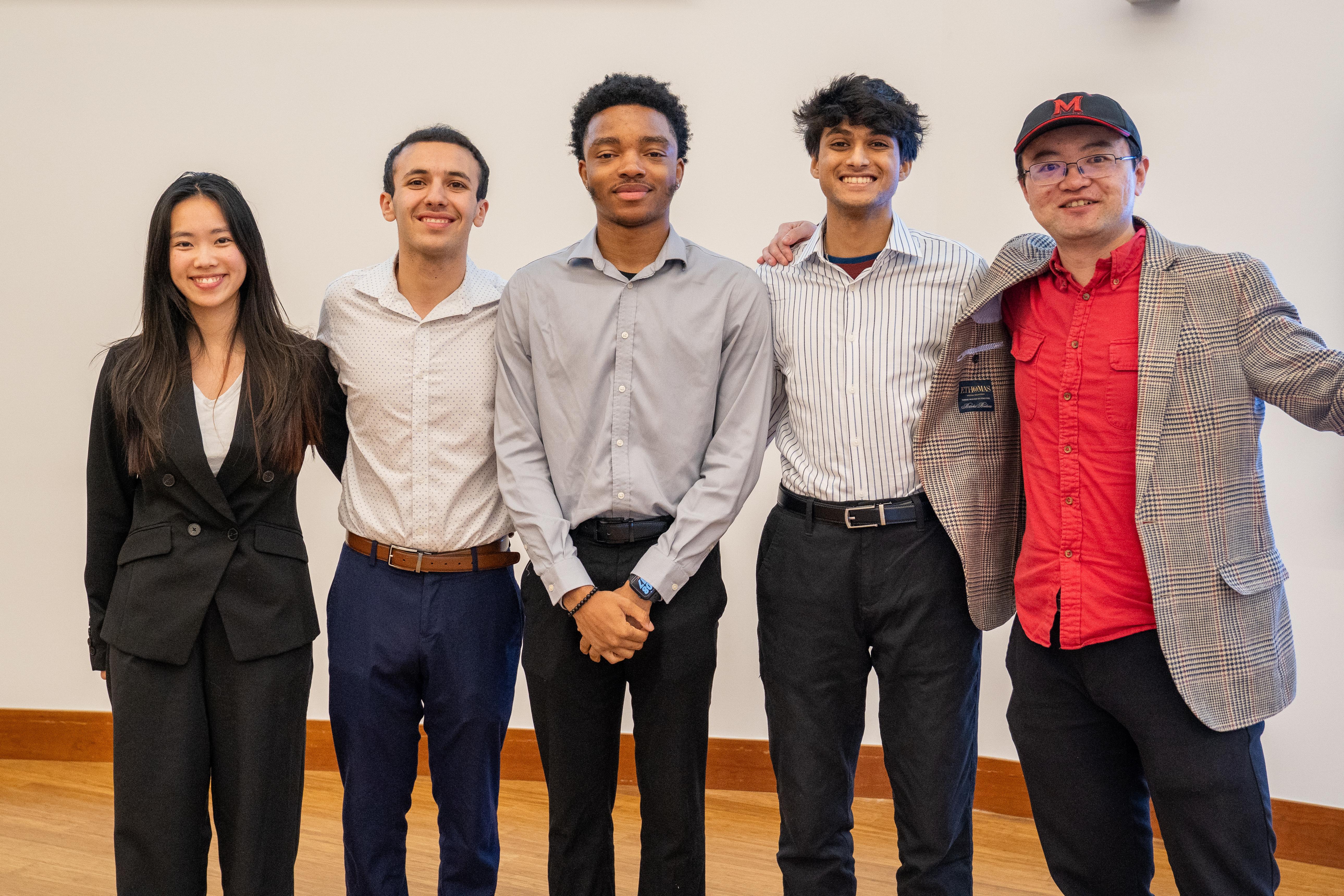 Gemstone students posing for photo